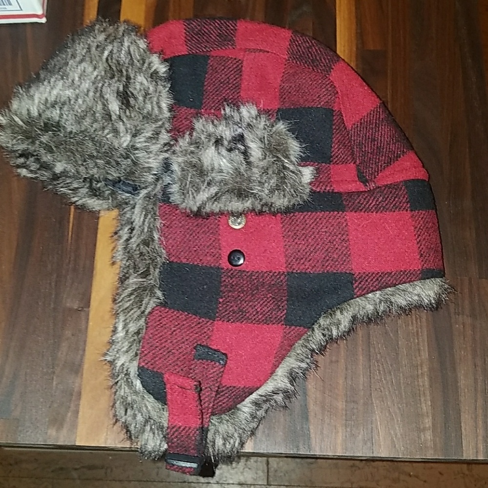 Nwot buffalo plaid hat